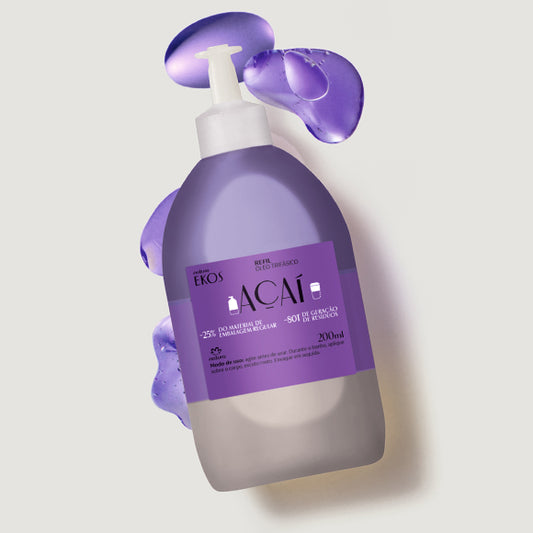 Refil Óleo Trifásico Desodorante Corporal Ekos Açaí