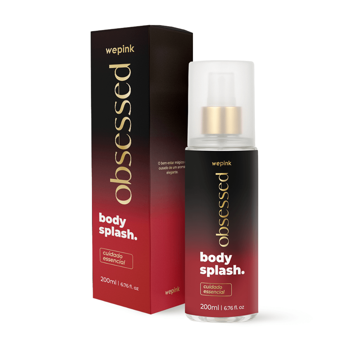 Body Splash Obsessed Desodorante Colônia 200ml - Wepink