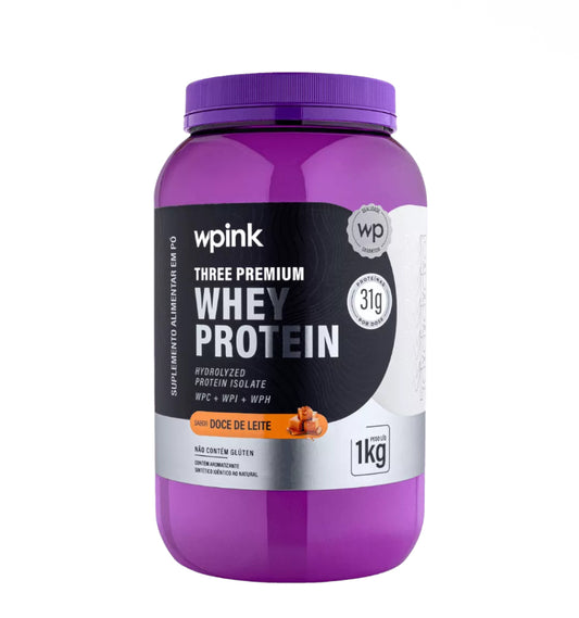 three premium whey protein doce de leite 3W - (1kg) - wp