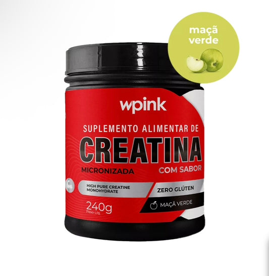 creatina de maçã verde - 240g – wp
